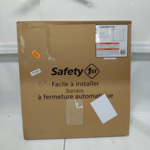 SAFETY 1ST EASY INSTALL AUTO-CLOSE GATE - 29" - 38" X 28" - WHITE (MODEL: GA099CWHO1ZY) image 3