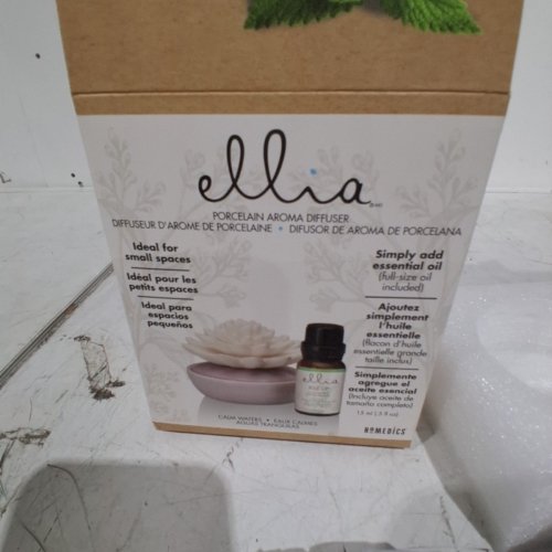 ELLIA CALM WATERS PORCELAIN AROMA DIFFUSER, PINK (MODEL: ARM-P140PKB-EO14) image 3