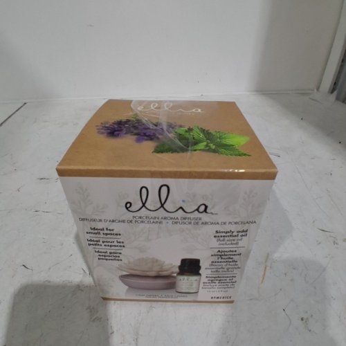 ELLIA CALM WATERS PORCELAIN AROMA DIFFUSER, PINK (MODEL: ARM-P140PKB-EO14) image 4