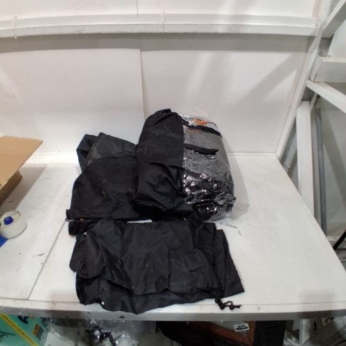 VEVOR GOLF CART ENCLOSURE FOR 2 PASSENGER EZGO TXT RXV SHORT ROOF - 59" - BLACK - (MODEL: COV-22/23/24) image 3