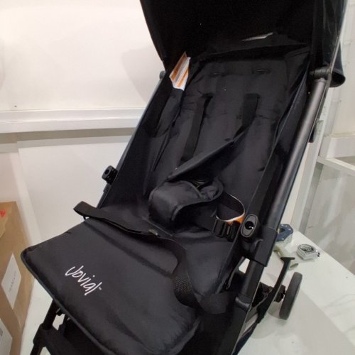 PYLE JOVIAL LIGHTWEIGHT FOLDING BABY STROLLER - BLACK (MODEL: CA-JPC20BK) image 4