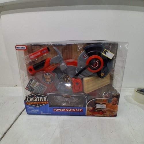 6PC LITTLE TIKES CREATIVE CONSTRUCTION POWER CUTS SET (MODEL: 643279) image 2