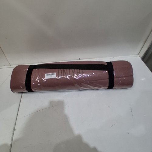 ONLYHE THICK YOGA MAT WITH CARRY HANDLES - 25" X 71 X 0.31 - PINK image 2