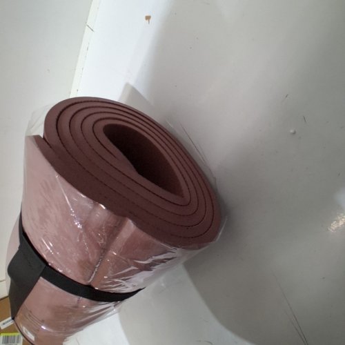ONLYHE THICK YOGA MAT WITH CARRY HANDLES - 25" X 71 X 0.31 - PINK image 3
