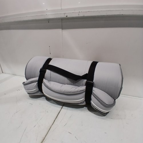 JAMCOK QUILTED SLEEPING PAD FOR CAMPING - 30"X 75"X 3" - GREY image 2