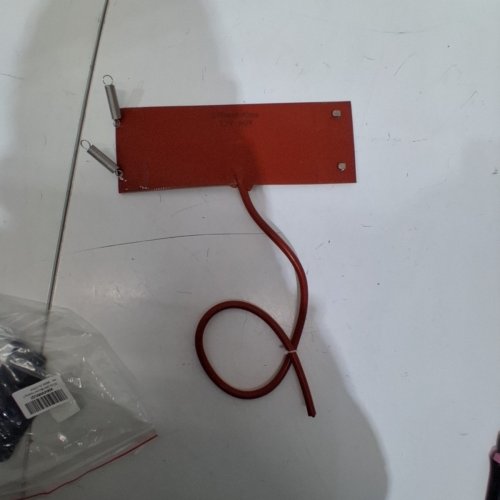 SILICONE CAR ENGINE HEATING MAT - 80W - RED (MODEL: X004VMVLQ1) image 3