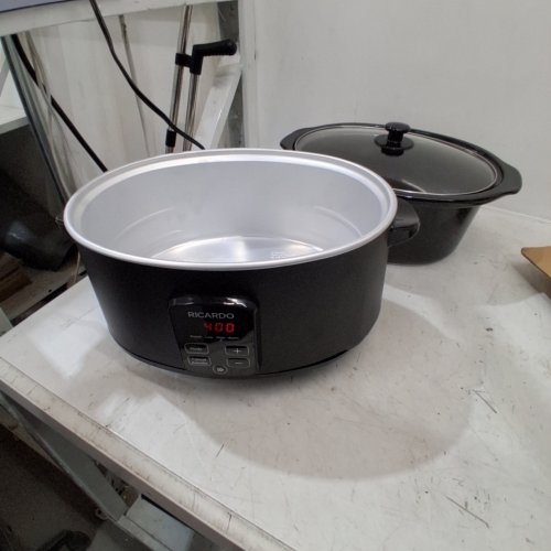 RICARDO PROGRAMMABLE DIGITAL SLOW COOKER - 6L, 120V, 320W - BLACK - (MODEL: 063458) image 2