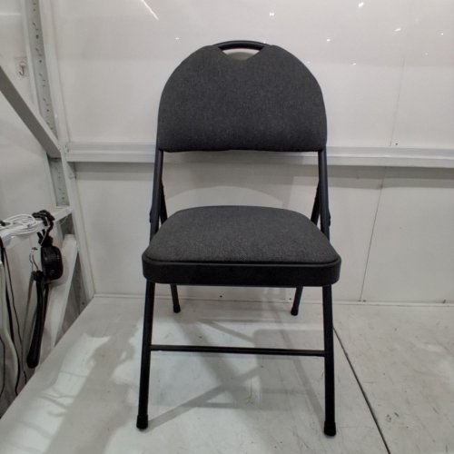 STAR ELITE PADDED FOLDING CHAIR - GREY (MODEL: 1731062) image 2