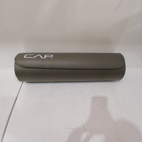CAP BARBELL HIGH DENSITY EXERCISE YOGA MAT - 68" X 24"- GREY (MODEL: MTIS-6523-12GY) image 2
