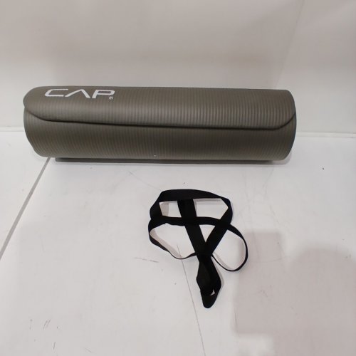 CAP BARBELL HIGH DENSITY EXERCISE YOGA MAT - 68" X 24"- GREY (MODEL: MTIS-6523-12GY) image 3