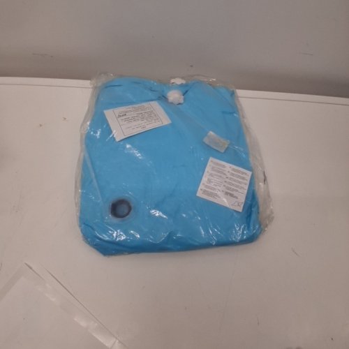 KIDS JILONG ROUNDED RECTANGULAR INFLATABLE KIDDIE POOL - 48" X 36" - BLUE/WHITE image 2