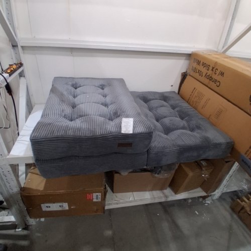 MAXYOYO TRI-FOLD FOLDING FOAM TUFTED FUTON MATTRESS - QUEEN - DARK GREY (MODEL: M-A86-DGREY-Q-CA) image 5