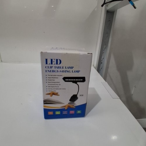 LED CLIP TABLE LAMP - 110V/220V - BLACK (MODEL: 908) image 4