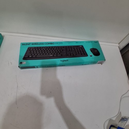 LOGITECH WIRELESS KEYBOARD WITH SILENT TOUCH TECHNOLOGY - BLACK (MODEL: MK295) image 2