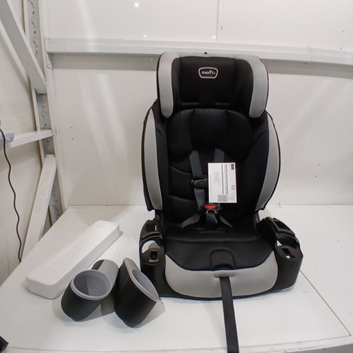 2-IN-1 EVENFLO MAESTRO SPORT BOOSTER CAR SEAT - 22LBS TO 110LBS MAX - GRANITE (MODEL: 34912203C) image 2