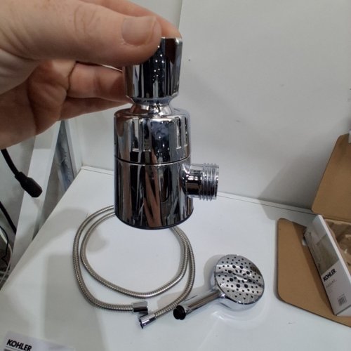 KOHLER ASSERT MULTIFUNCTION HANDSHOWER- (MODEL:R38755P-G-CP) image 4