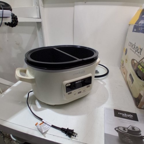 CROCK-POT DUO MULTIMEAL MULTICOOKER AND PROGRAMMABLE SLOW COOKER - 120 V - 1500W - OAT MILK (MODEL: CPMCRTC80D-OM) image 5