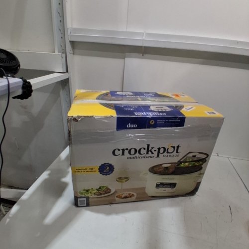 CROCK-POT DUO MULTIMEAL MULTICOOKER AND PROGRAMMABLE SLOW COOKER - 120 V - 1500W - OAT MILK (MODEL: CPMCRTC80D-OM) image 6