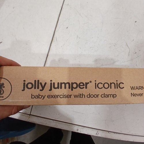 JOLLY JUMPER ICONIC DOORWAY BABY JUMPER, UP TO 28LBS - BLACK - (MODEL:404) image 4