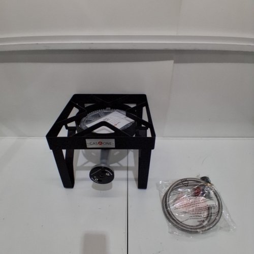 GAS ONE RUGGED PROPANE BURNER COOKER WITH 0-20 PSI REGULATOR AND 200000 BTU - (MODEL: B-5450) image 2