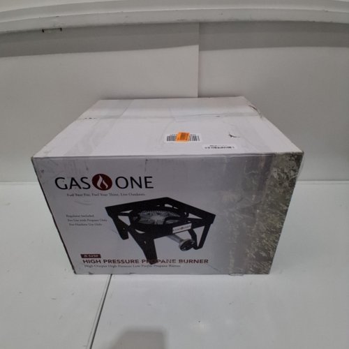 GAS ONE RUGGED PROPANE BURNER COOKER WITH 0-20 PSI REGULATOR AND 200000 BTU - (MODEL: B-5450) image 4