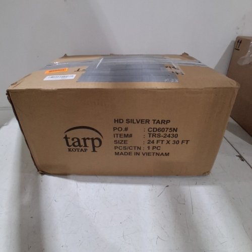 KOTAP HEAVY-DUTY POLY TARP - 24FT X 30FT - SILVER (TRS-1616) image 4