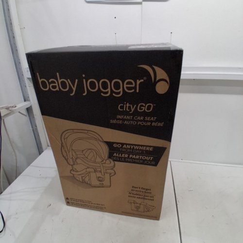 BABY JOGGER CITY GO REAR-FACING INFANT CAR SEAT, 4 TO 35LBS AND UP TO 32" - LUNAR BLACK (MODEL: 2179010) image 3