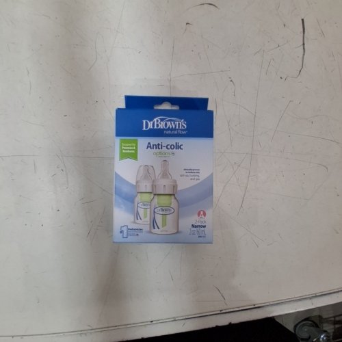 2PK DR BROWNS ANTI-COLIC NATURAL FLOW BABY BOTTLE - 4OZ - CLEAR image 3