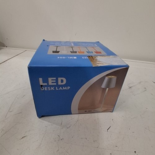 VINTAGE PLEATED BEDSIDE TABLE LIGHT - 4000MAH - 13.7" - WHITE (MODEL:ML-G04) image 4