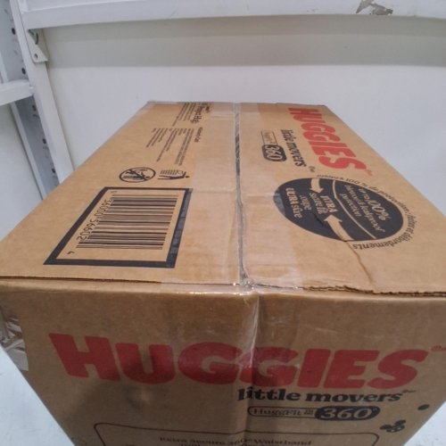 128PK HUGGIES LITTLE MOVERS HUGGFIT BABY DIAPERS WITH 360° WAISTBAND - SIZE 5 (27+LB) - DISNEY MICKY MOUSE (MODEL: 5660200) image 3