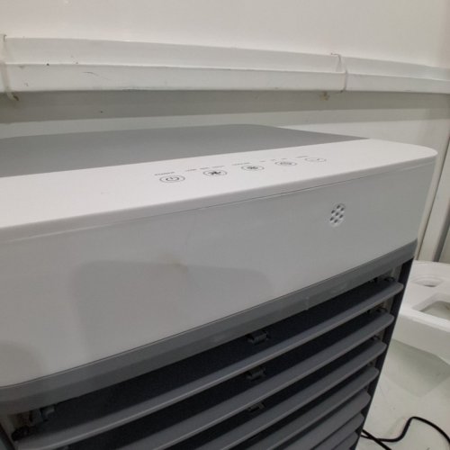 PORTABLE AIR COOLER WITH WATER TANK EVAPORATIVE COOLING - 8L - WHITE/GREY (MODEL: ZWN-112) image 6