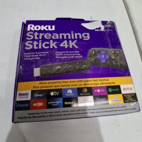 ROKU STREAMING STICK HD STREAMING MEDIA PLAYER - BLACK (MODEL: 3840X) image 4