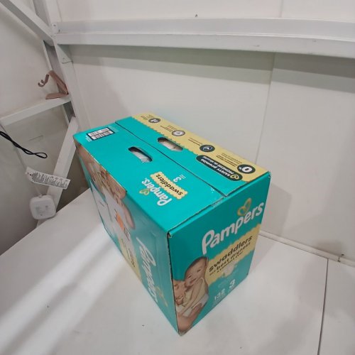 132PK PAMPERS SWADDLERS DIAPERS - SIZE 3 (1326LB) image 3