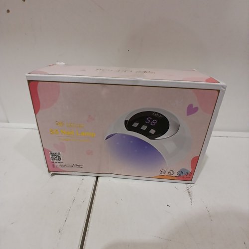 LKE S5 PROFESSIONAL CORDED UV LED NAIL LAMP GEL POLISH DRYER - 3 TIMER SETTINGS - WHITE image 4