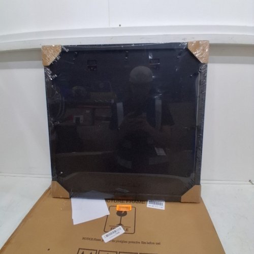 VNVNK PICTURE FRAME - 19" X 19" MATTED TO 15" X 15" - BLACK image 4