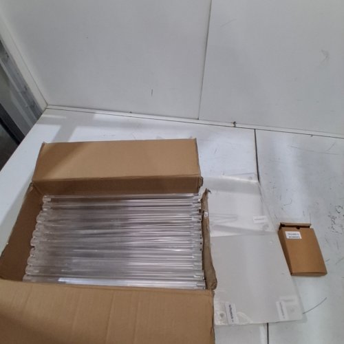 10PK TEKXYZ ACRYLIC CENTERPIECE STAND - 31.5" X 7.9" - CLEAR (MODEL: YKLHJ800-2) image 3