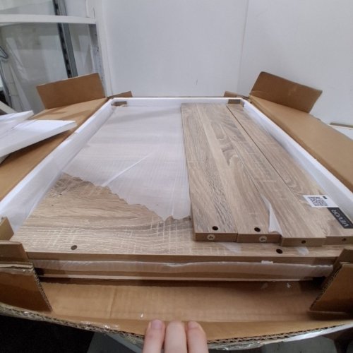 WOODEN WASHER AND DRYER COUNTERTOP - 54" X 27" - OAK - (MODEL: DX0202-C240330S-02) image 3