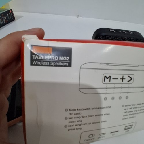 TABLEPRO WIRELESS SPEAKER - BLACK (MODEL: MG2) image 4