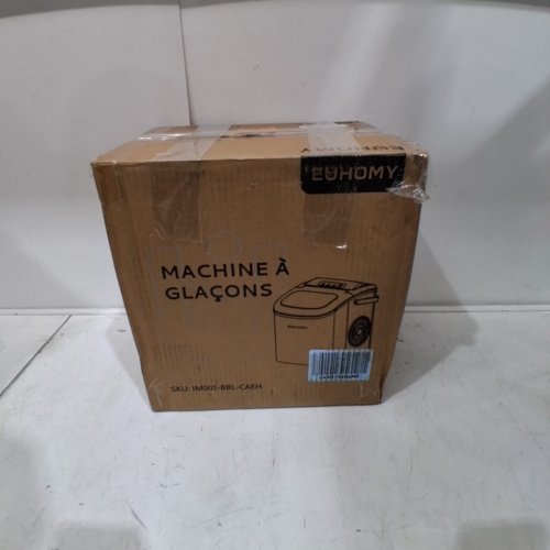 EUHOMY COUNTERTOP ICE MAKER - MAKES 26LBS/DAY - BLACK (MODEL: IM-06D) image 6