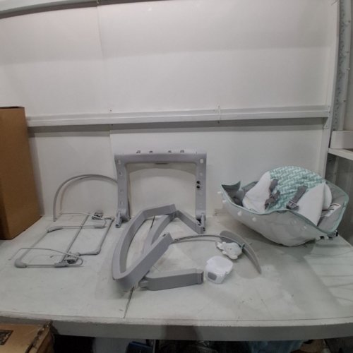 INGENUITY KEEP COZY 3-IN-1 GROW WITH ME VIBRATING BABY BOUNCER SEAT & ROCKER - 6-40LBS - BLUE/GREY image 2