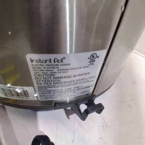INSTANT POT 7-IN-1 STAINLESS STEEL ELECTRIC PRESSURE COOKER - 8 QUART - SILVER - (MODEL: IP-DUO80) image 7