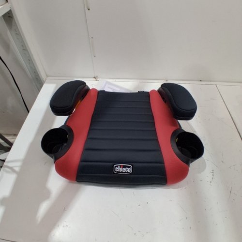 CHICCO GOFIT BELT-POSITIONING BACKLESS BOOSTER - 40-110LBS MAX - RED/BLACK (MODEL: 7976492) image 2