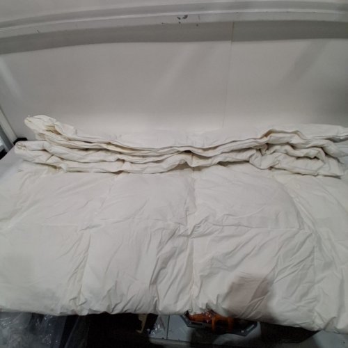 MOSLUNA HOTEL COLLECTION FEATHER DOWN COMFORTER / DUVET INSERT - KING - 106" X 90" - WHITE (MODEL : MSLDCK) image 2