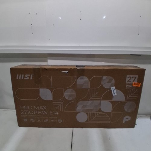 MSI PRO MAX 27" IPS WQHD HUB COMPUTER MONITOR | ADAPTIVE-SYNC, HDR READY, VESA MOUNTABLE, SPEAKER | 144HZ | WHITE - (MODEL:271QPHW E14) image 13