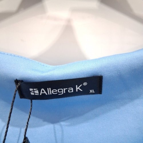 WOMEN'S ALLEGRA K SLEEVELESS DRESS - EXTRA LARGE - LIGHT BLUE image 3