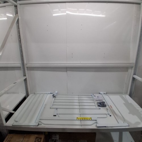 REGALO EASY STEP EXTRA WIDE BABY GATE - 30" X 29"-49" - WHITE (MODEL: 1164 EW DS) image 2