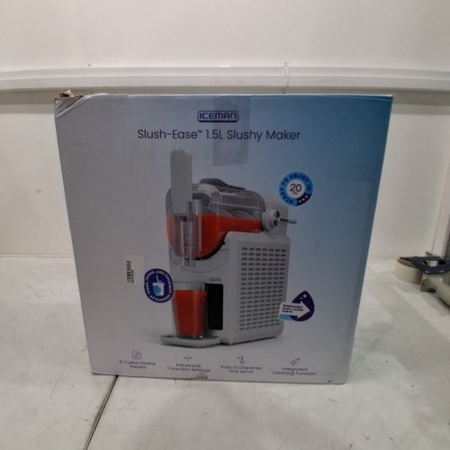 CHEFMAN ICEMAN SLUSH-EASE SLUSHIE FROZEN DRINK MACHINE - 68OZ TANK - WHITE (MODEL: RJ62-WHITE-CA) image 4