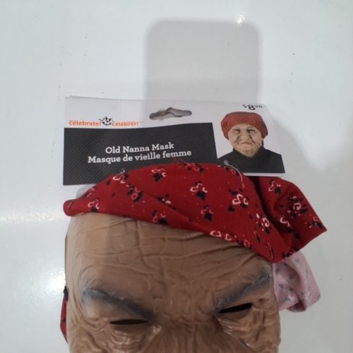 WAY TO CELEBRATE! OLD NANNA MASK - RED image 3