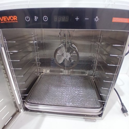 VEVOR DIGITAL 10-TRAY FOOD DEHYDRATOR - 86° TO 194°F - STAINLESS STEEL (MODEL: SS-10X) image 2
