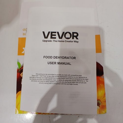 VEVOR DIGITAL 10-TRAY FOOD DEHYDRATOR - 86° TO 194°F - STAINLESS STEEL (MODEL: SS-10X) image 5